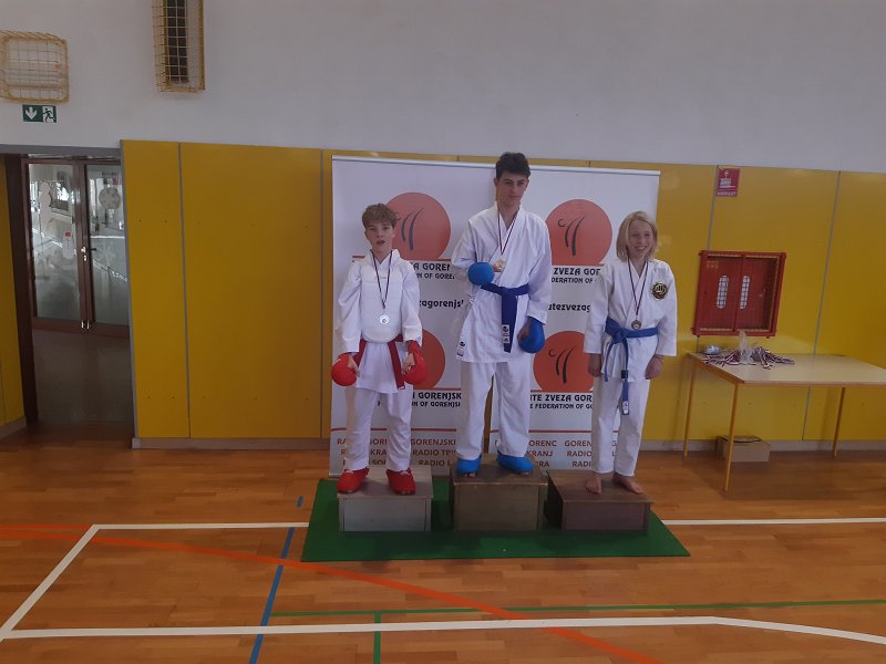 Ryan Markočič ml. kadeti U14 open 2. mesto